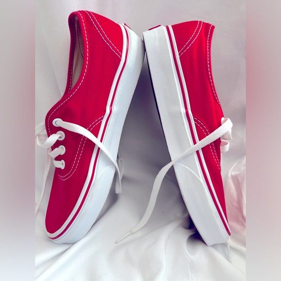 Red Vans-Women’s- Size 7 - Picture 3 of 8